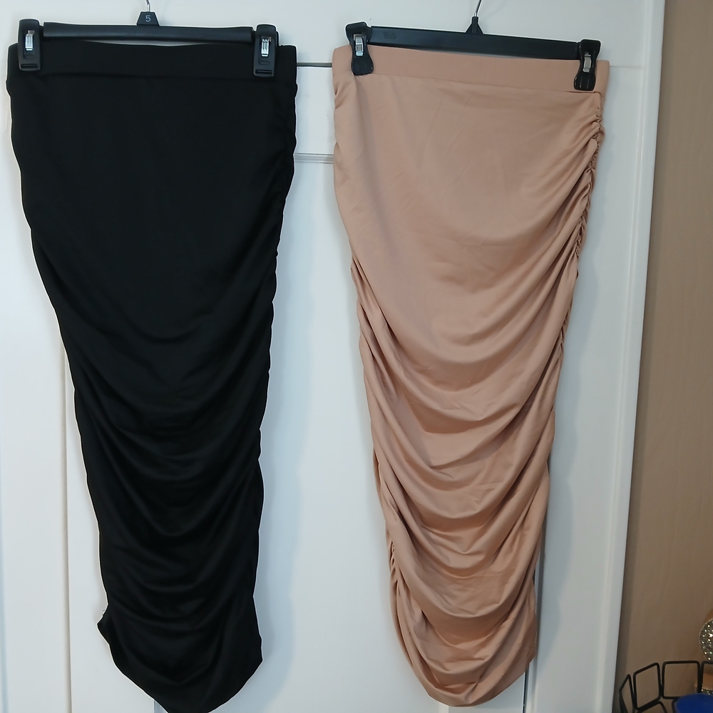 Cider Separates Ruched Pencil Skirts Bundle